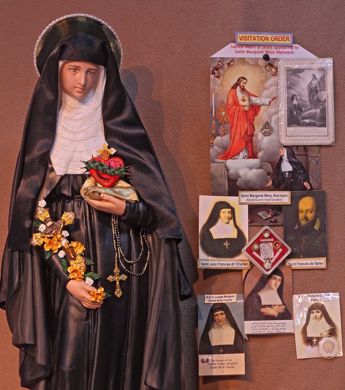 St. Margaret Mary Alacoque 26 Saints Religious Catholic Christian Statues