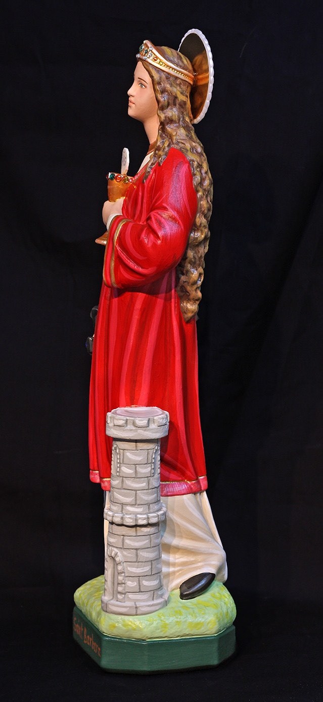 St. Barbara 18 Catholic Christian Religious Saints Statue