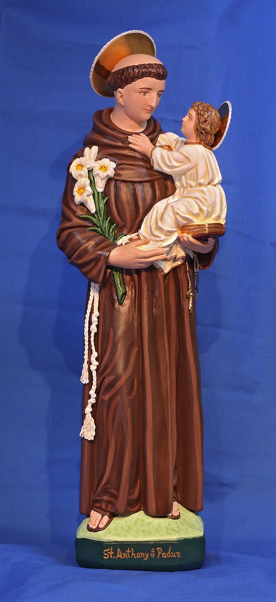 St. Anthony of Padua 26" Catholic Christian Religious Saint Statues