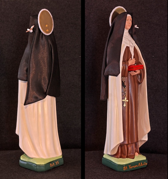 NEED NEW PICS/Free shipping - St. Teresa of Avila 18"