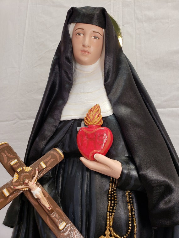 St. Jane Frances de Chantal 26" Patron of Widows, In-Laws, Forgotten People