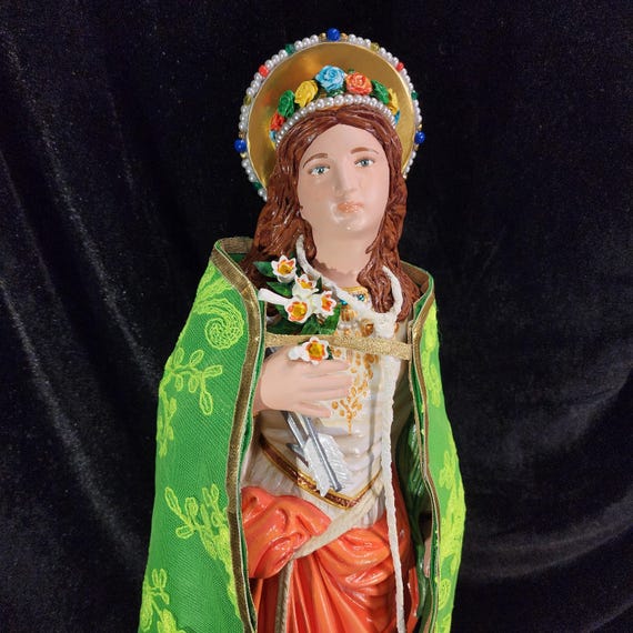 WONDER WORKER! St. Philomena Virgin/Martyr Greek princess. 20"