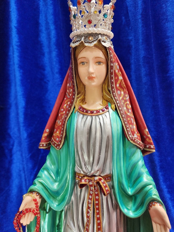 Mary, Queen of Heaven & Earth, Angels, Saints and Men - 20 inches tall