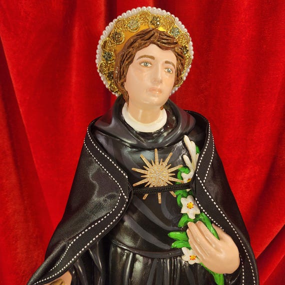 Patron of the HOLY SOULS in PURGATORY - Saint Nicholas of Tolentine, 26"