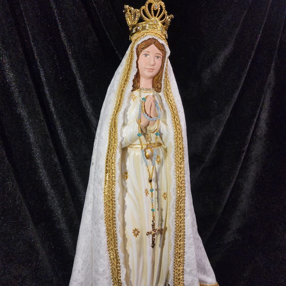 Ready to ship - Our Lady of Fatima 18".