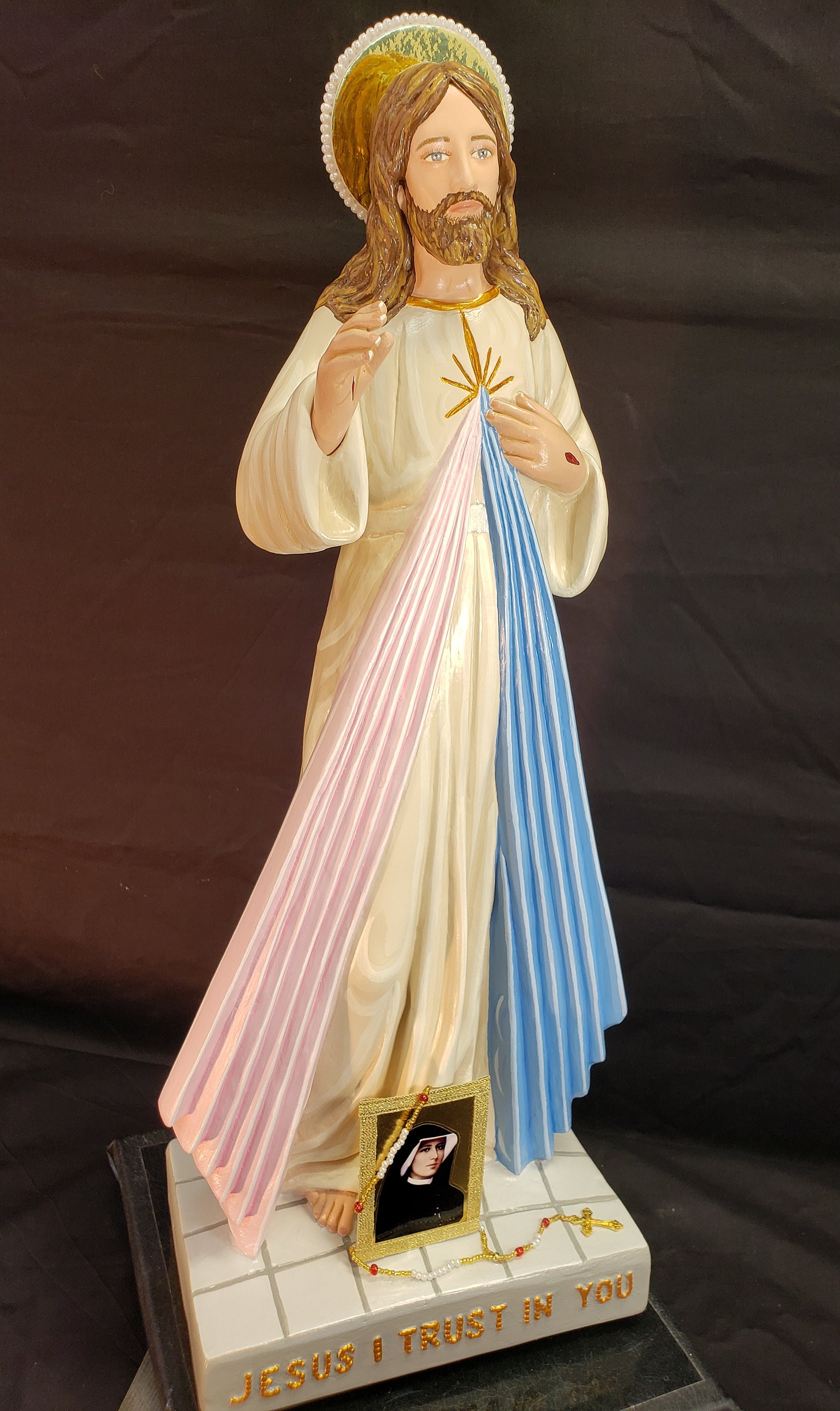 Divine Mercy Jesus 22 Catholic Christian Saint Religious Statues