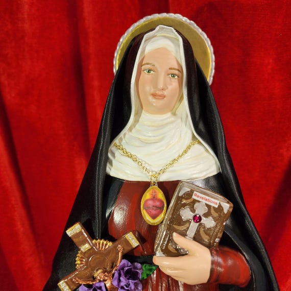 St. Gertrude 18". Patroness of the holy souls in purgatory.