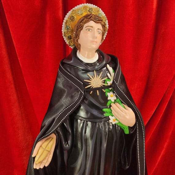 Patron of the HOLY SOULS in PURGATORY - Saint Nicholas of Tolentine, 26"