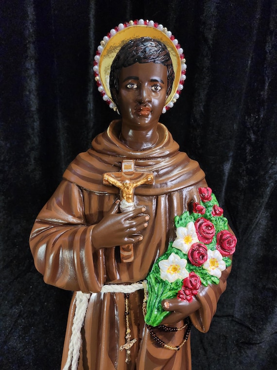 25" St. Benedict the Black/Moor San Benito de Palermo