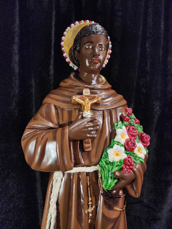 25" St. Benedict the Black/Moor San Benito de Palermo