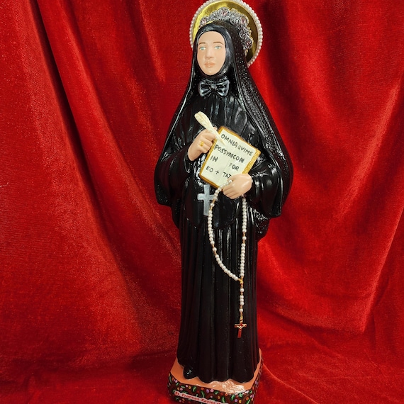 1st American Saint - St. Frances Xavier Cabrini 17" - Patron Saint of Immigrants.