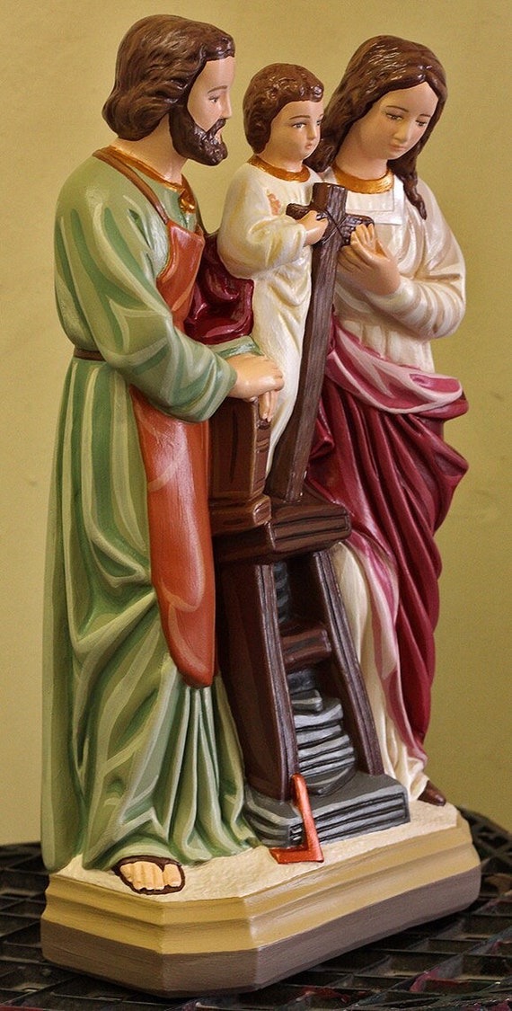 Holy Family Jesus, Mary and Joseph 18" Catholic Christian Religious Mary Saints