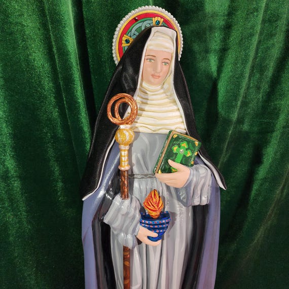 18" St. Brigid of Kildare (friend of St. Patrick), Ireland