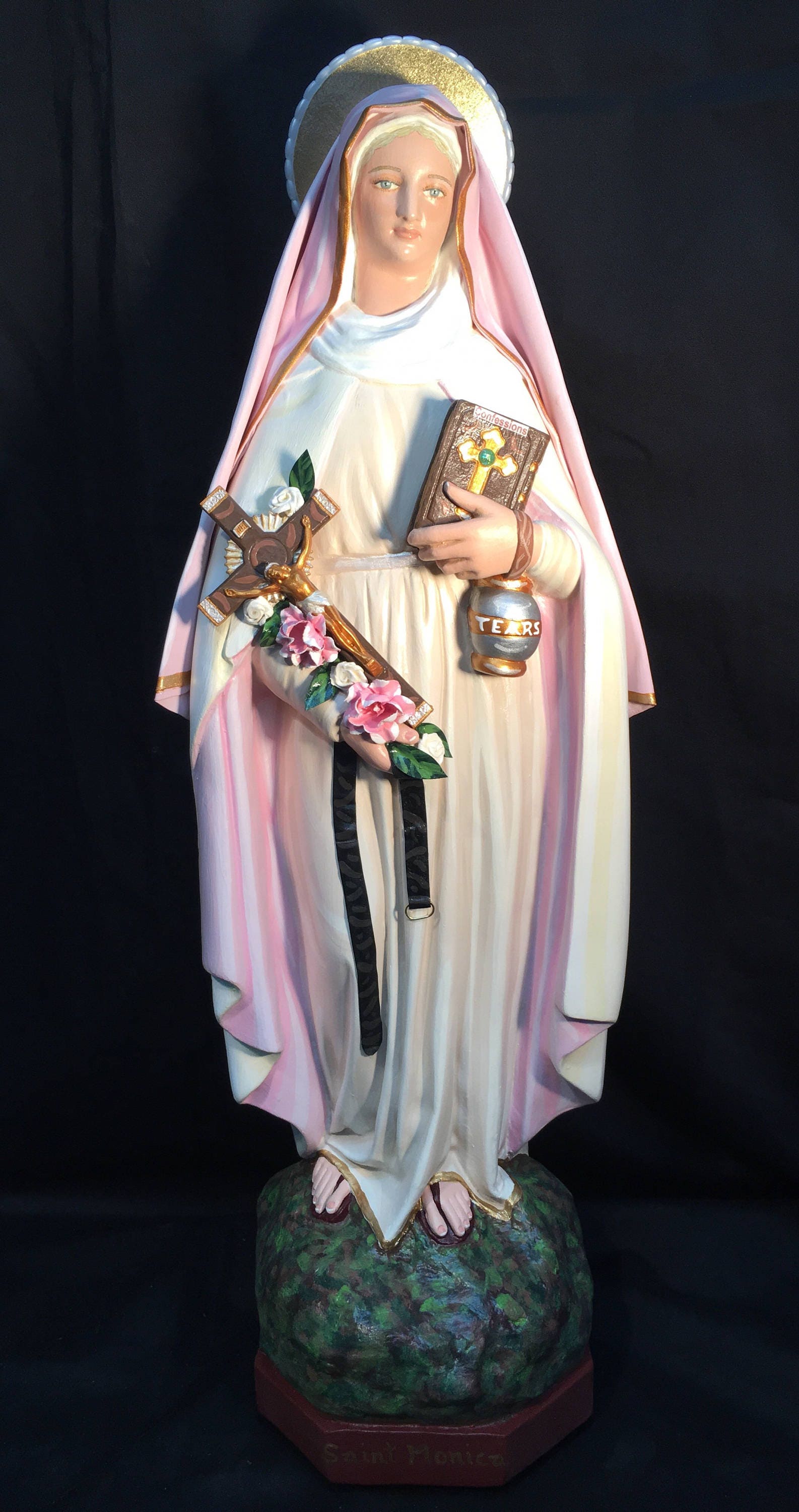 St. Monica 18 Catholic Christian Religious Saint Statues Catholic