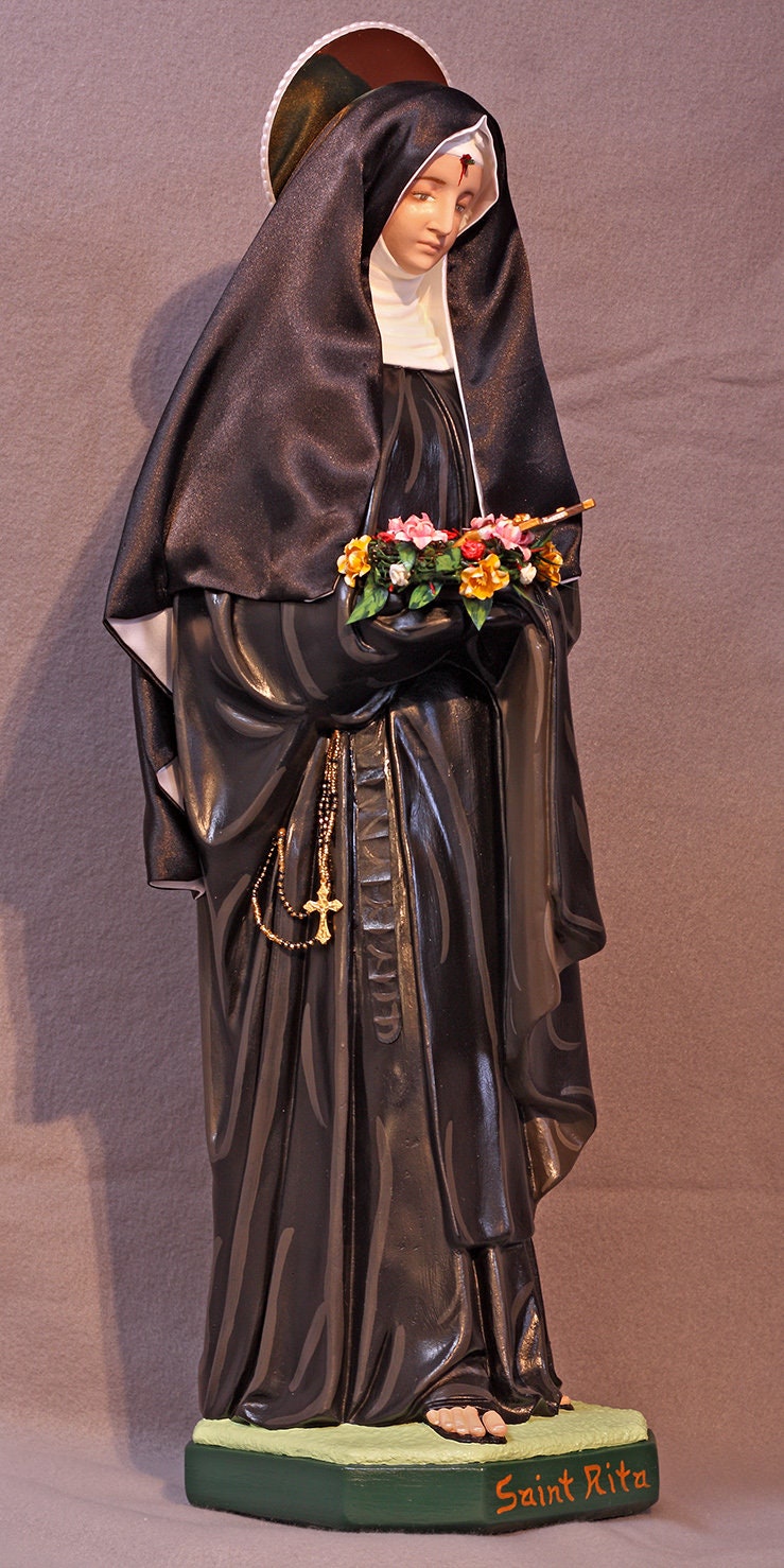 St. Rita of Cascia 26 Saints Religious Catholic Christian Statues