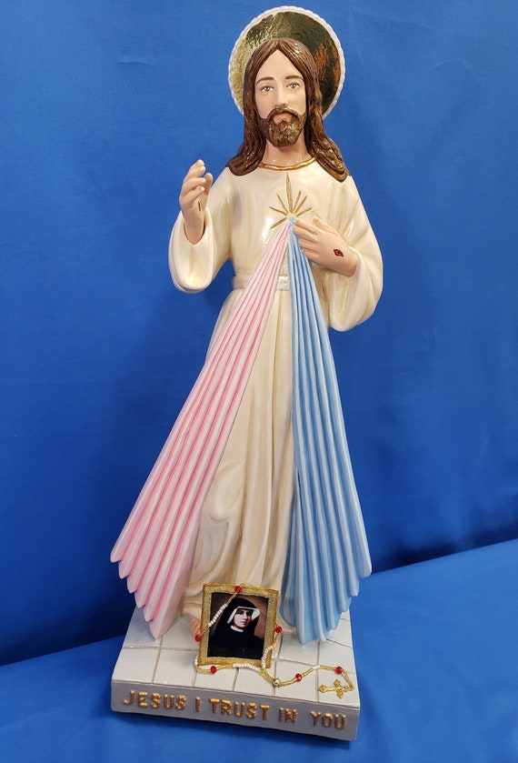Divine Mercy Jesus 22"St. Faustina's favorite person in the whole wide world!