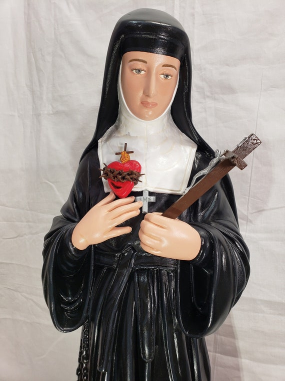 30" St. Margaret Mary Alacoque Sacred Heart of Jesus Saints Religious Catholic Christian Statues