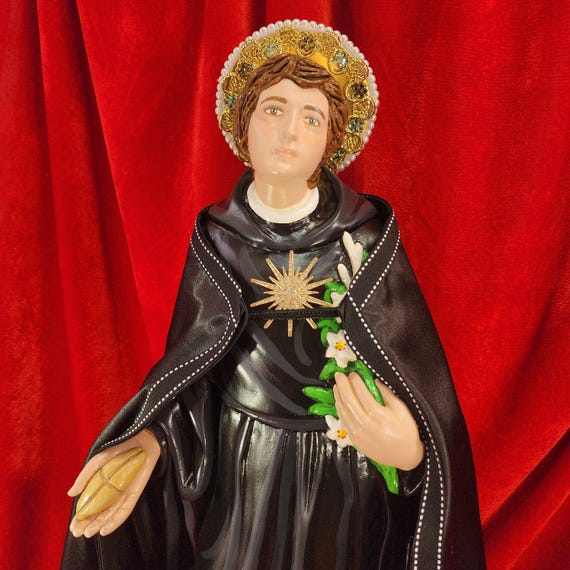 Patron of the HOLY SOULS in PURGATORY - Saint Nicholas of Tolentine, 26"