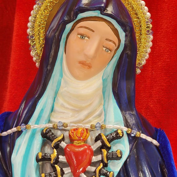 Deep Grief, Guilt, Anguish and Emotional Distress. Pray to Our Mother of Sorrows.