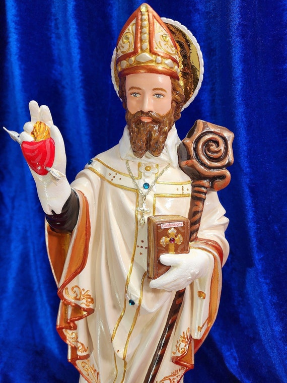 St. Augustine 20" Catholic Christian Religious Saint Statues