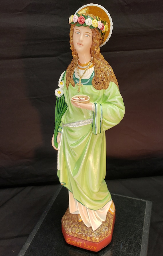 St. Lucy 18" Saint Religious Catholic Christian Statues