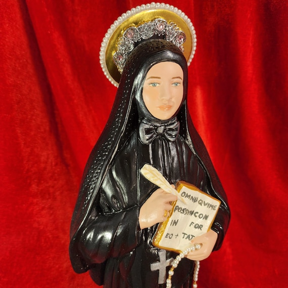 1st American Saint - St. Frances Xavier Cabrini 17" - Patron Saint of Immigrants.