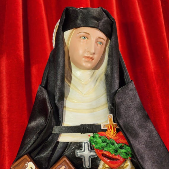 SACRED HEART devotion? Pray to St. Margaret Mary Alacoque. 26"