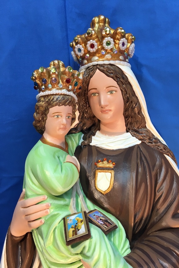 Our Lady of Mt. Carmel Brown Scapular St. Simon Stock