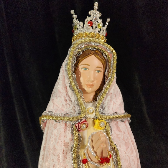 FINISHED/READY to SHIP. 20" Maria Rosa Mystica/Mystical Rose.