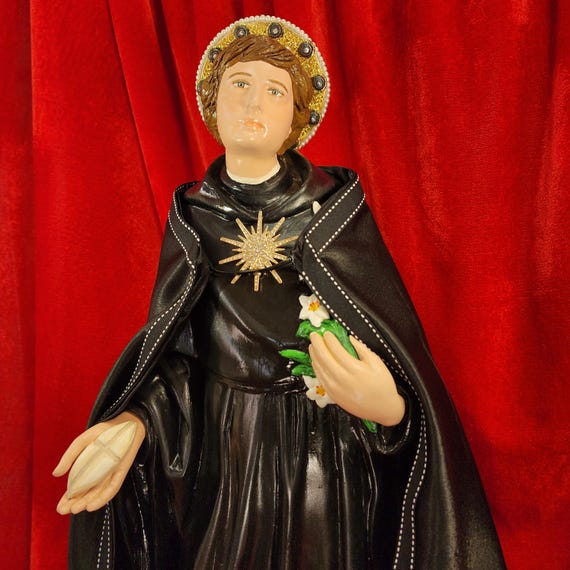 Patron of the HOLY SOULS in PURGATORY - Saint Nicholas of Tolentine, 26"