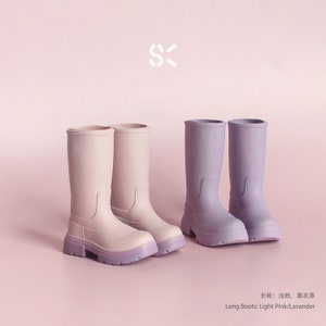 In-stock!!! SK Couture Rubber Long Boots for Minifee