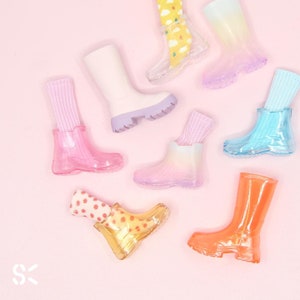 In-stock! SK Couture Rubber Boots for Blythe Obitsu 22 24 Pureneemo Jacoosun Rou
