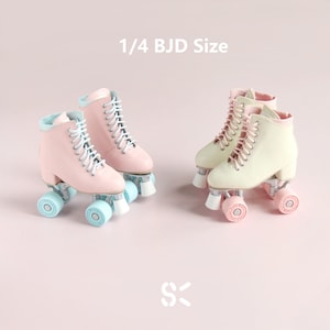 In-stock SK Couture Roller Skates for Msd, Mdd, 1/4 BJD image 1