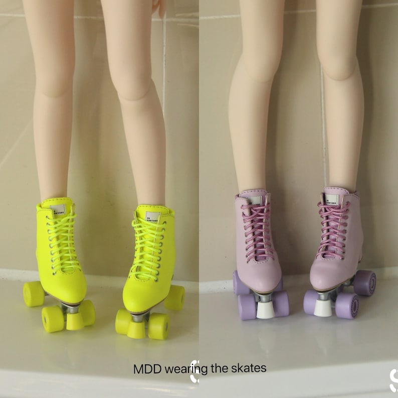 In-stock SK Couture Roller Skates for Msd, Mdd, 1/4 BJD image 10