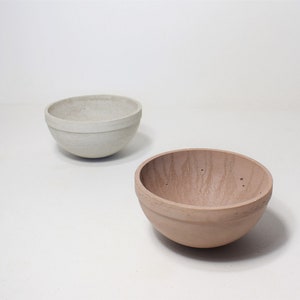 Minimalist design pink concrete bowl image 9