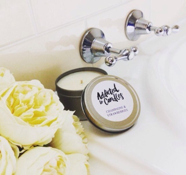 Cinq Bougie de Soja 8Oz Travel Tin Large