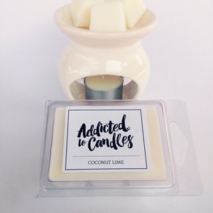 Coconut Lime Soy Wax Melts image 5