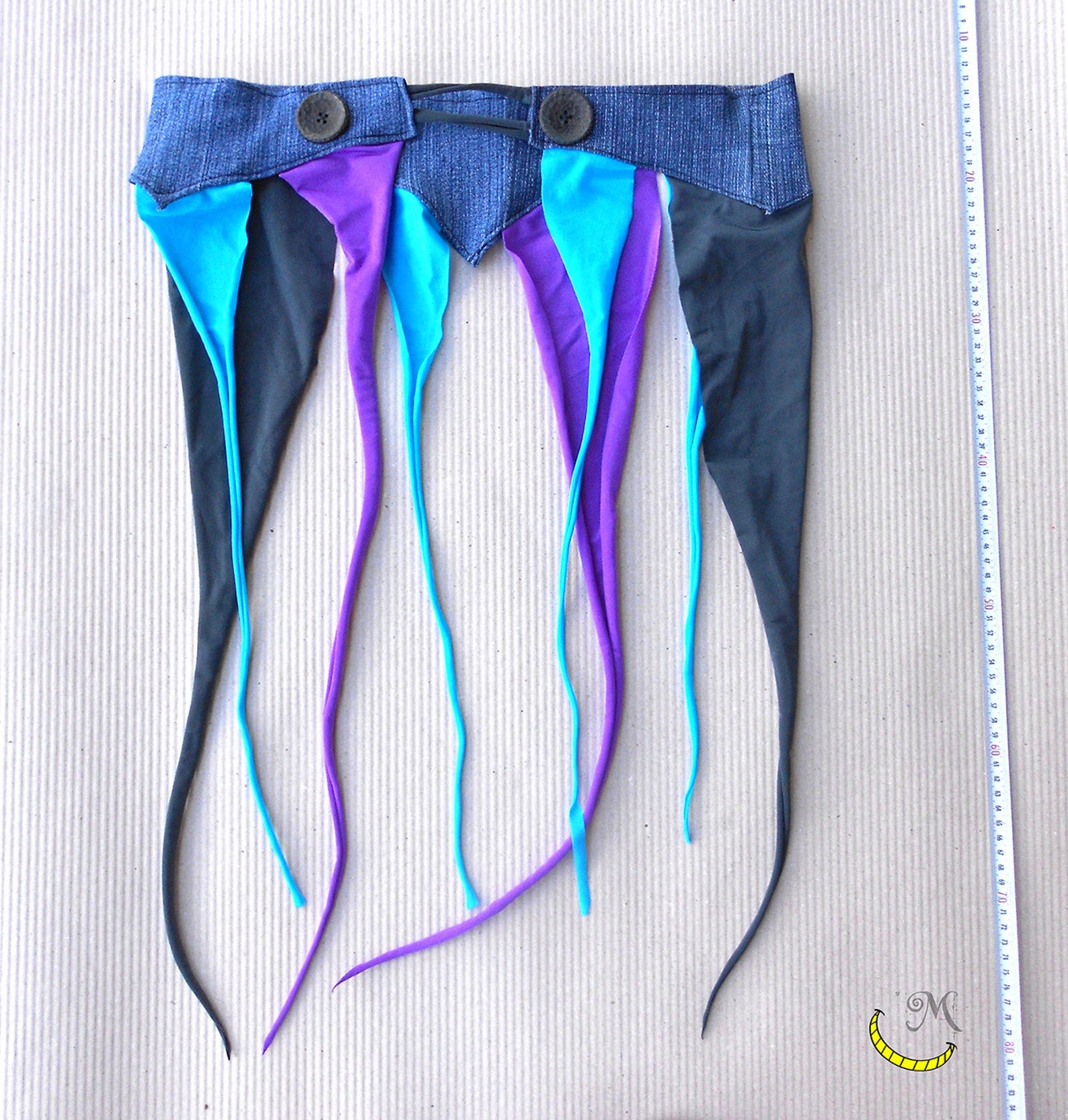 punk rave corset belt