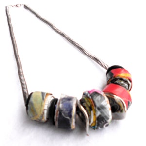 zero waste unisex jewelry from recycled material