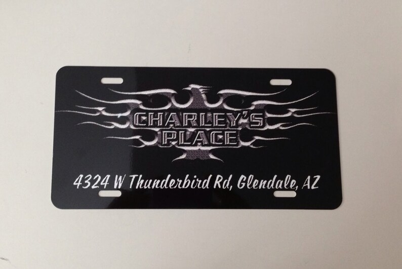 Custom Novelty License Plates Personalized Plate Car Etsy