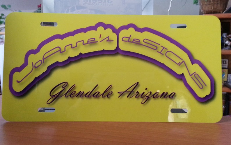 Custom Novelty License Plates Personalized Plate Car Etsy