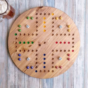 Wahoo,4 player wahoo, 4 player Aggravation board game, Round Wahoo board, Marble game, wooden games, Ludo,  Classic wood games