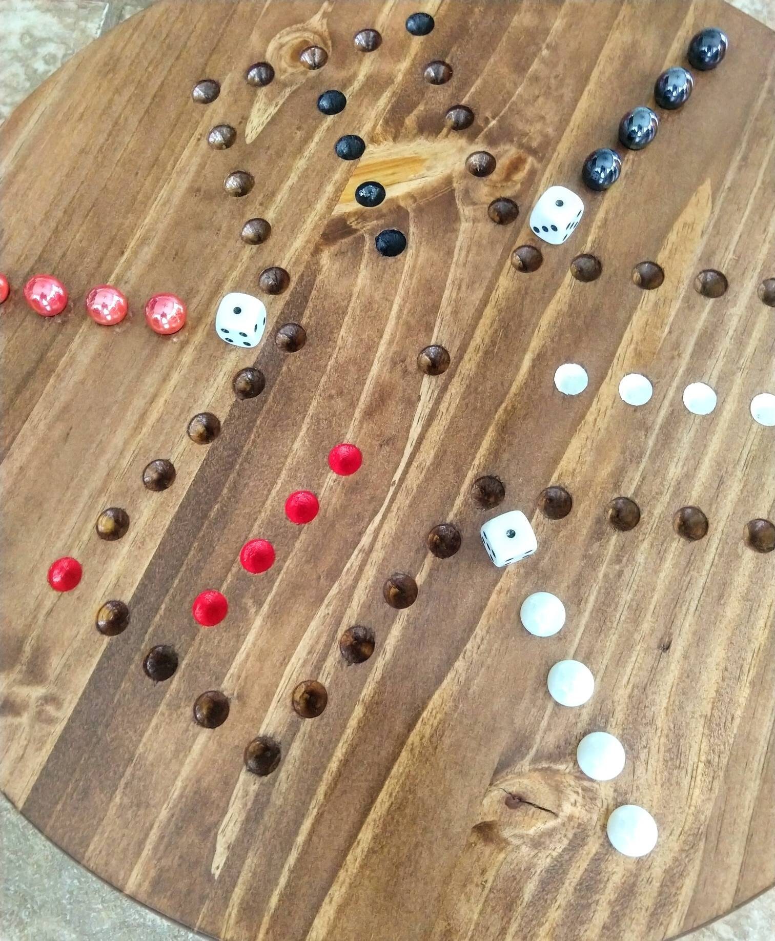 NEW 3 Player Wahoo Game Board Three Player Aggravation Game Board Large Round Wahoo Game For 