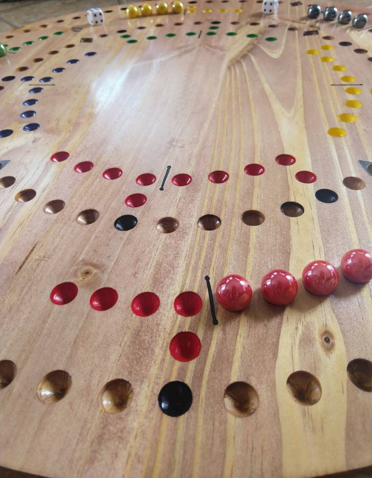 Wahoo Game Board 4 6 Player Wahoo Murdur murder Game Board For 4 6 Players Wood Aggravation 
