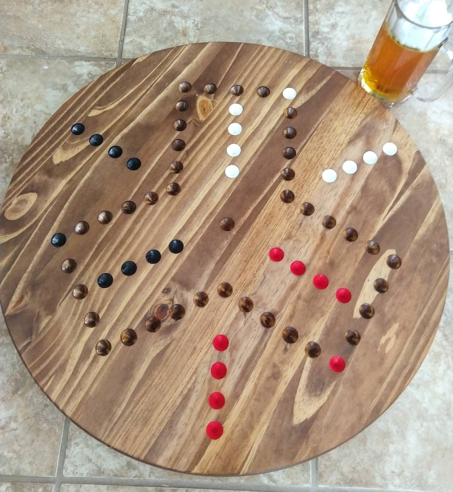Extra Large 3 Player Wahoo Game Extra Large 3 Player Aggravation 24 wahoo Game 3 Players 