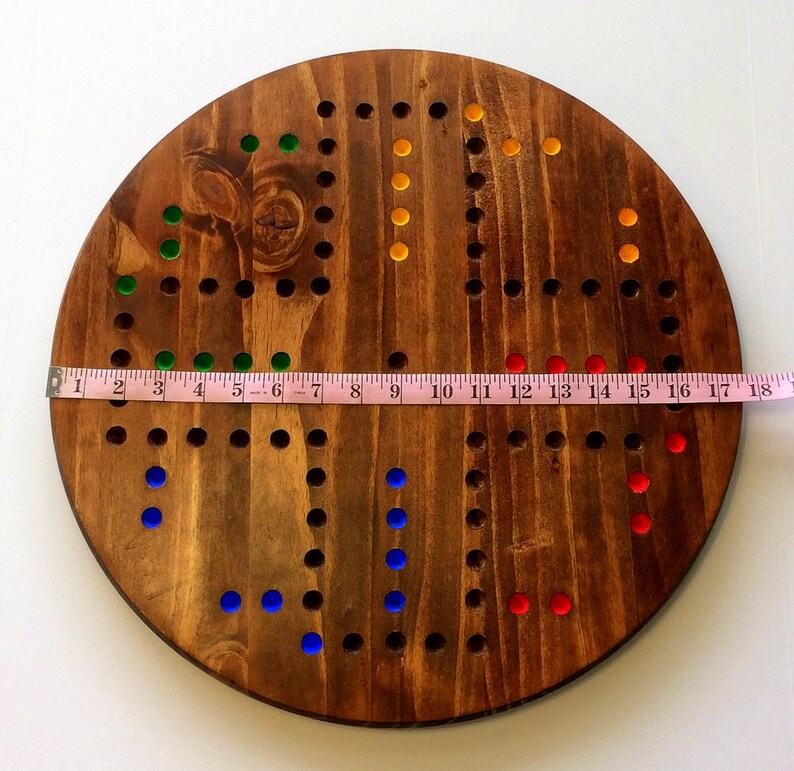 Wahoo 4 player wahooAggravation board game Round Wahoo | Etsy
