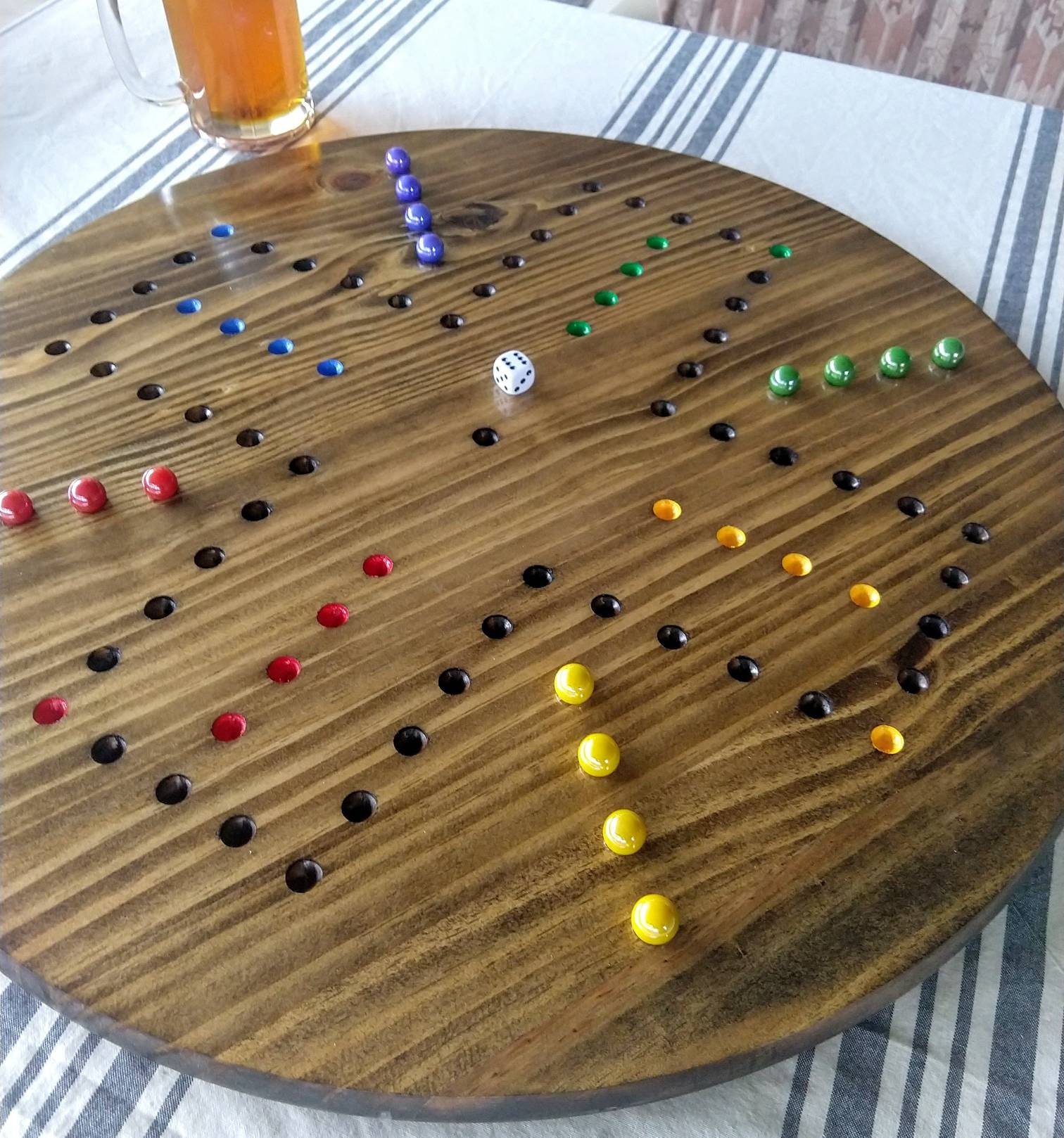 Extra large,4/6 double side wahoo board. Regular marble, extra large