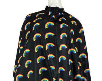 Durable XL 10-snaps Barber Salon Long Hair Cutting Shampoo Capes