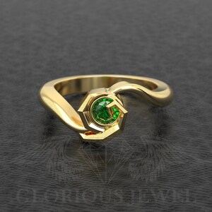 Leaf game engagement ring available in Gold 18K, 14K, Silver 925, Brass, Bronze with Free worldwide FedEX EXPRESS shipping, Handmade