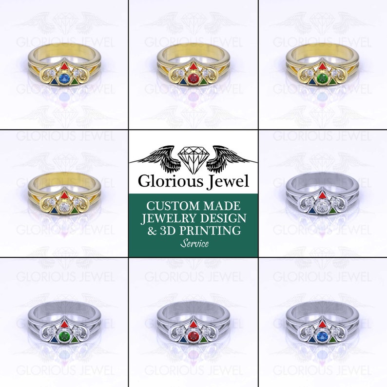 Legend of Zelda Ocarina of time Geek rings Engagement ring Breath of the wild Princess zelda Zora Zelda ring Triforce ring Custom made OOAK